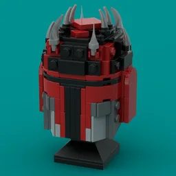 Mini Super Commando Mandalorian Helmet