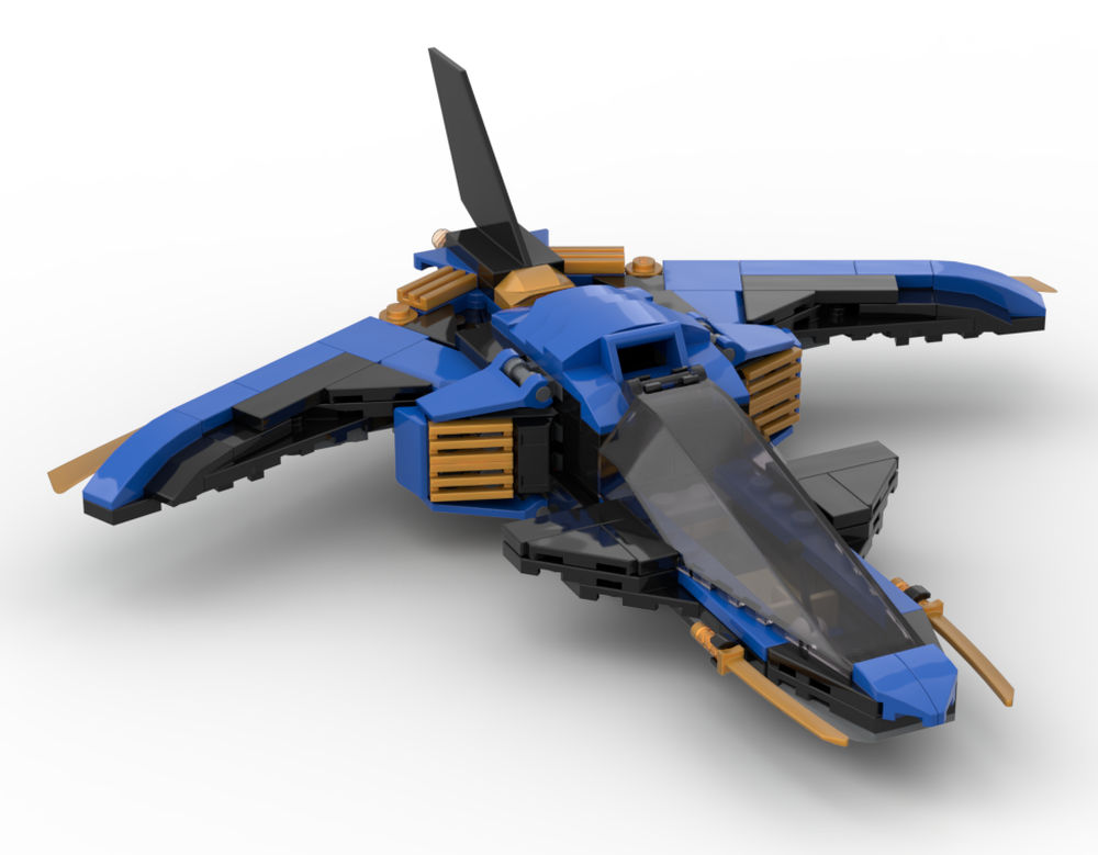 Lego Jay's modified lighting jet