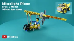 Microlight Plane 42035 C Model