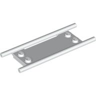 Lego Equipment Stretcher [No Bottom Hinges] / White