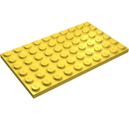 Plate 6 x 10 / Yellow