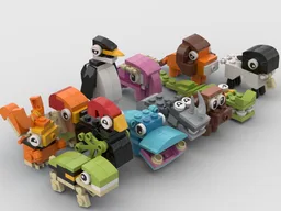 12 mini Animals