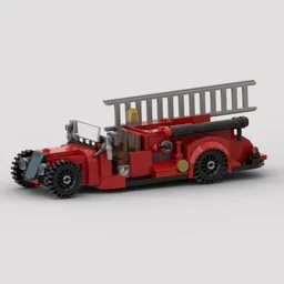 1936 FORD FIRETRUCK - JOHNNI D HOTROD