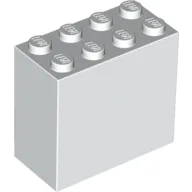 Brick 2 x 4 x 3 / White