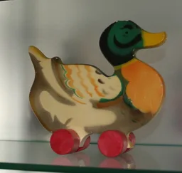 Wooden Pull-Along - Duck with Short Bill (Series 16) {And}