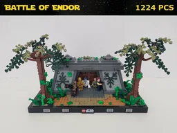 Imperial Bunker Diorama (Battle of Endor)