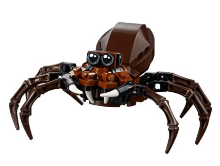 Lego Spider, Harry Potter (Aragog with Printed Round Tile Eyes) - Brick Built