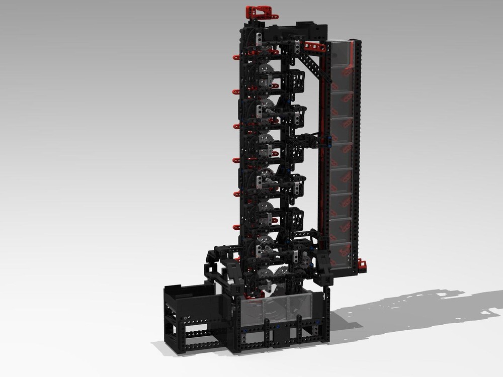 Lego GBC Akiyuki bucket tower with descender