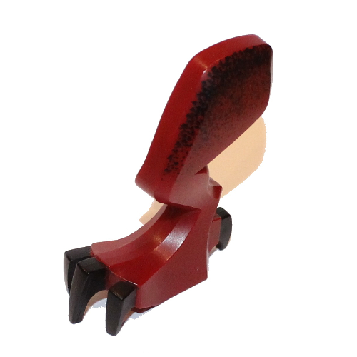 Lego Creature Body Part, Dragon Leg, Left with Black Claws and Hip Print