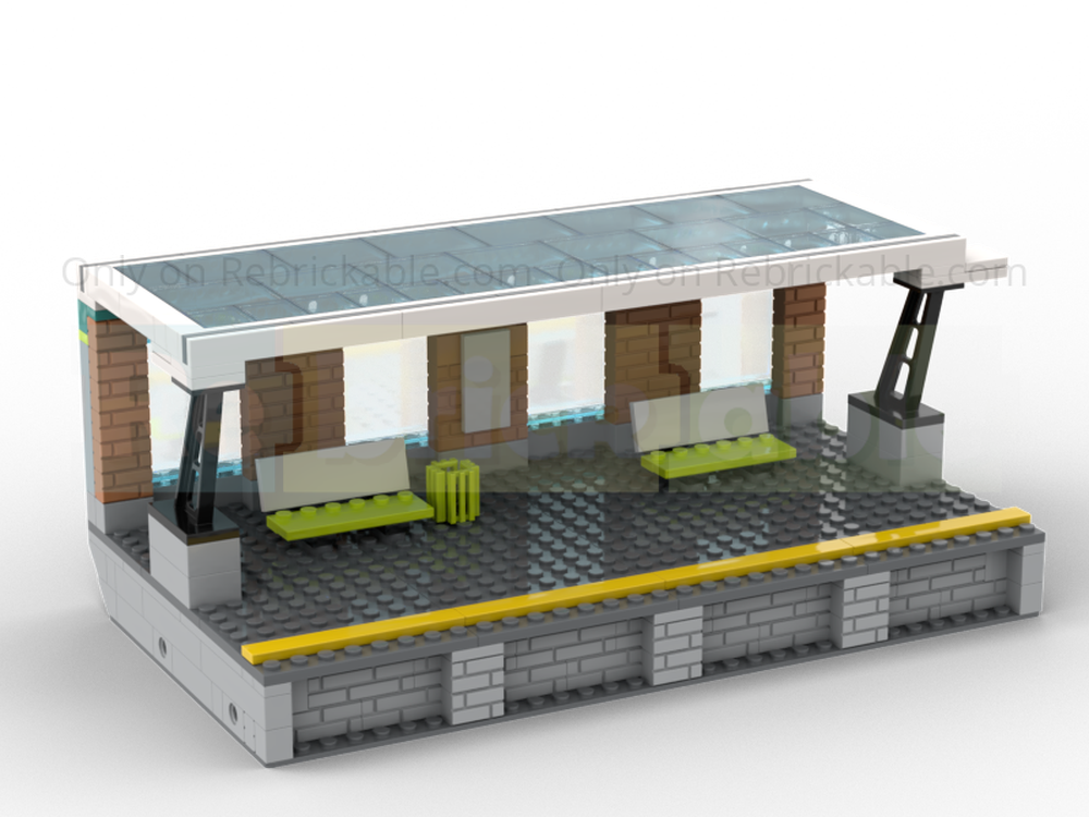 Lego Extension (1) for "Modular Train station" (MOC-188834)