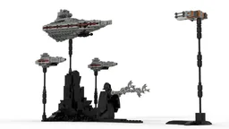 Episode IX Exegol : Micro Xyston class ISD & palpatine