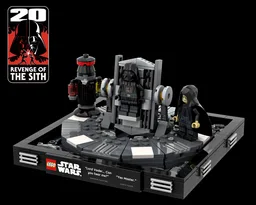 Vader Transformation Diorama