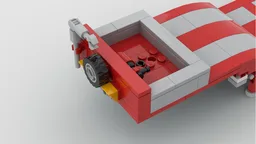 Low bed trailer