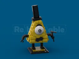 Gravity Falls- Bill Cipher Brickheadz