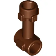 Bar 1L with Top Stud and Two Side Studs / Reddish Brown