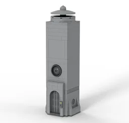 Sci-Fi Tower Background Building