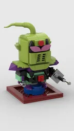 Mini MOC BrickHeadz : Soldier of VEGA (From GRENDIZER/GOLDORAK) Version 1.5