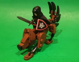 Wolfpack Beastmaster Riding Wolf Brown Alternate