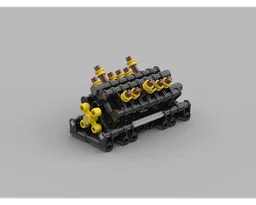 Mini Engine V12