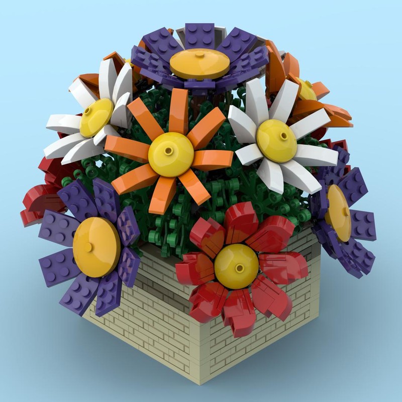 Lego Floral Centerpiece
