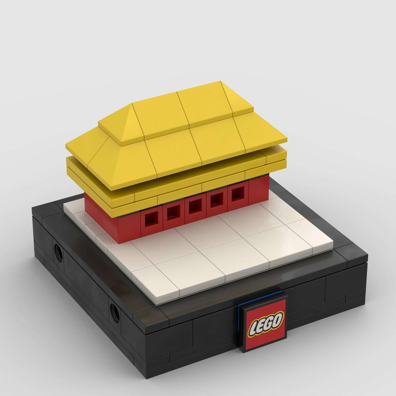 Lego Forbidden City - The Hall of Supreme Harmony