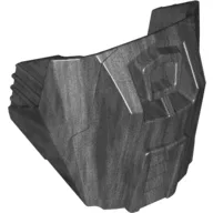 Large Figure Limb Cover, Armor, Knee / Shoulder / Pearl Titanium