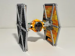 Sabine's painted TIE