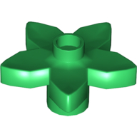 Lego Duplo Plant, Flower with 1 Top Stud / Green
