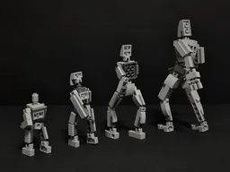 Brick Built Armatures (For Making Posable Figures!)