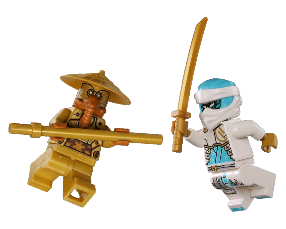 Lego Zane vs Temple Guard
