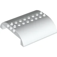 Brick Curved 8 x 8 x 2 Double / White