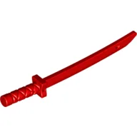 Weapon Sword / Katana / Shamshir with Capped Pommel [Square Guard] / Red