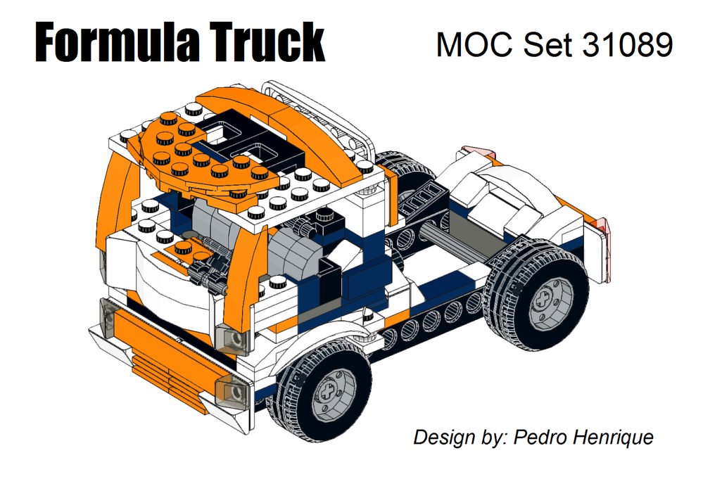 Lego Formula Truck - MOC 31089