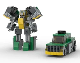 Lego Transformer- Brawn