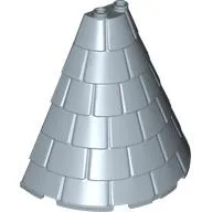Tower Roof 4 x 8 x 6 Half Cone Shaped with Roof Tiles / Sand Blue