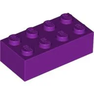 Brick 2 x 4 / Light Purple