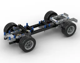 Technic 4x4 Chassis with stearing