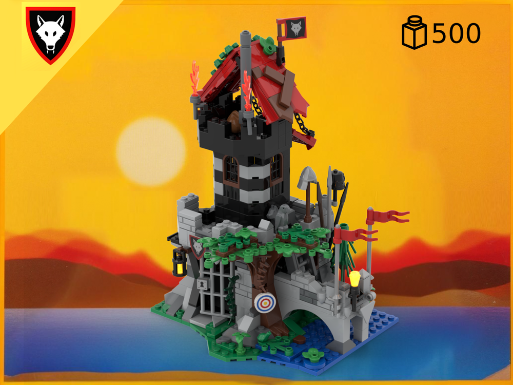 Lego Small Wolfpack Ancient Fortress