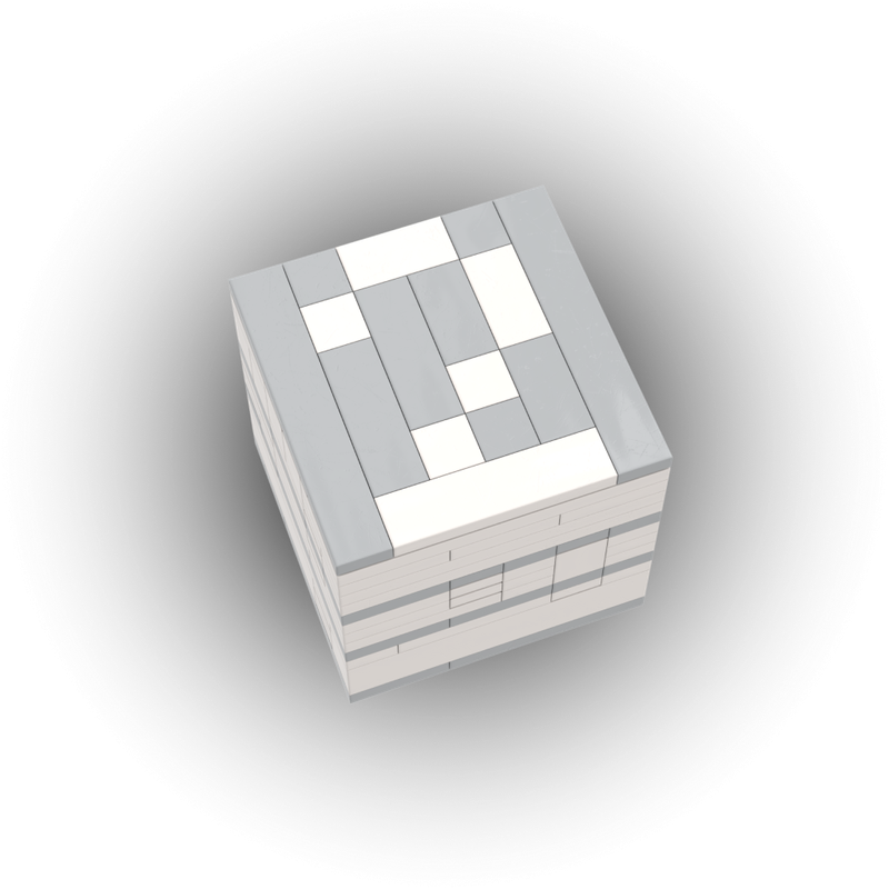 Lego 6x6x6 puzzle box - with a twist