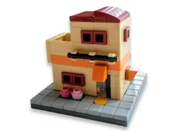 Micro house with garden