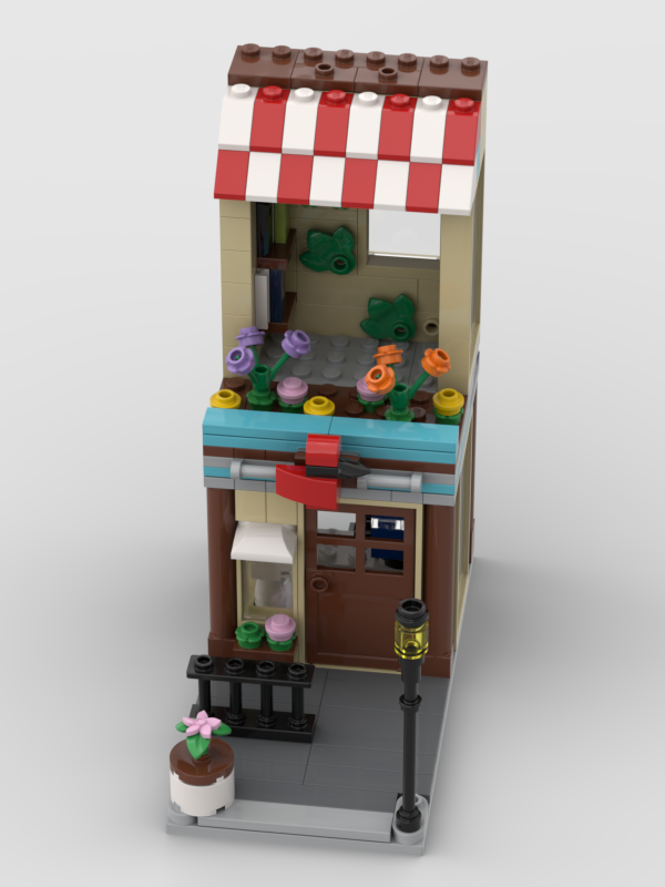 Lego 31105 Alternate build Bird Shop with Garden