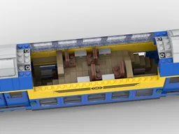 Double Deck Train Car (version 2, optimized for R40)