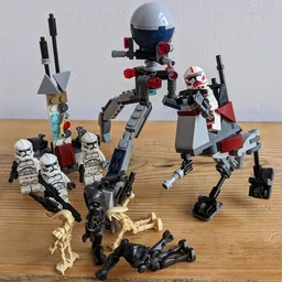 Clone Trooper & Battle Droid Battle Pack Alternate Build