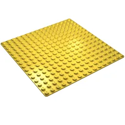Baseplate 16 x 16 / Yellow