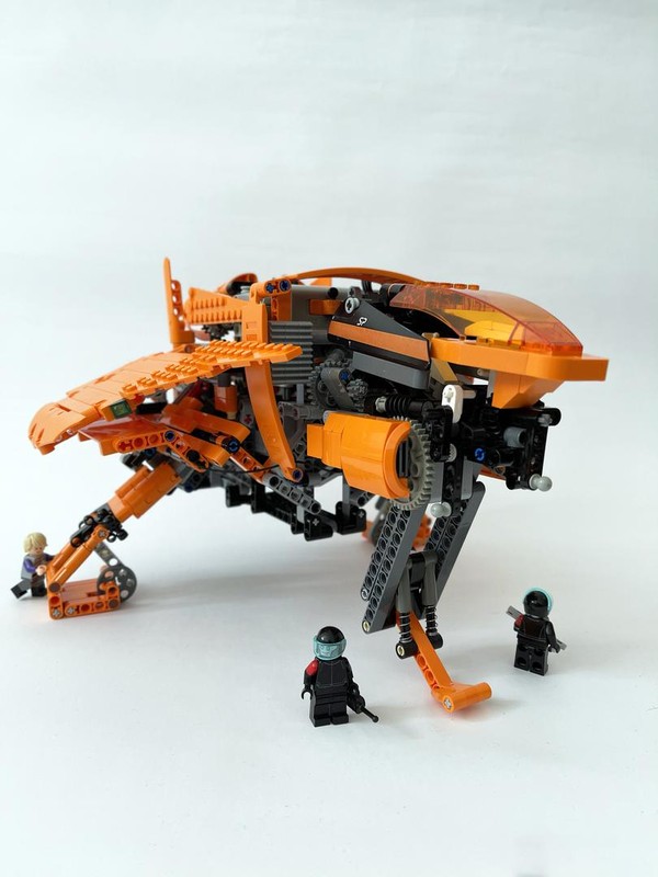 Lego Sequel Police patrol ship (Space Quest IV computer game)