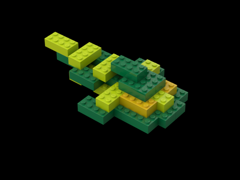 Lego 2x4 Star Realms Blob Fighter