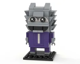 SuperFrog (TCU Mascot) Brickhead