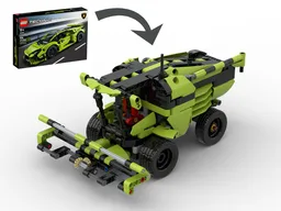 42161 Green combine harvester