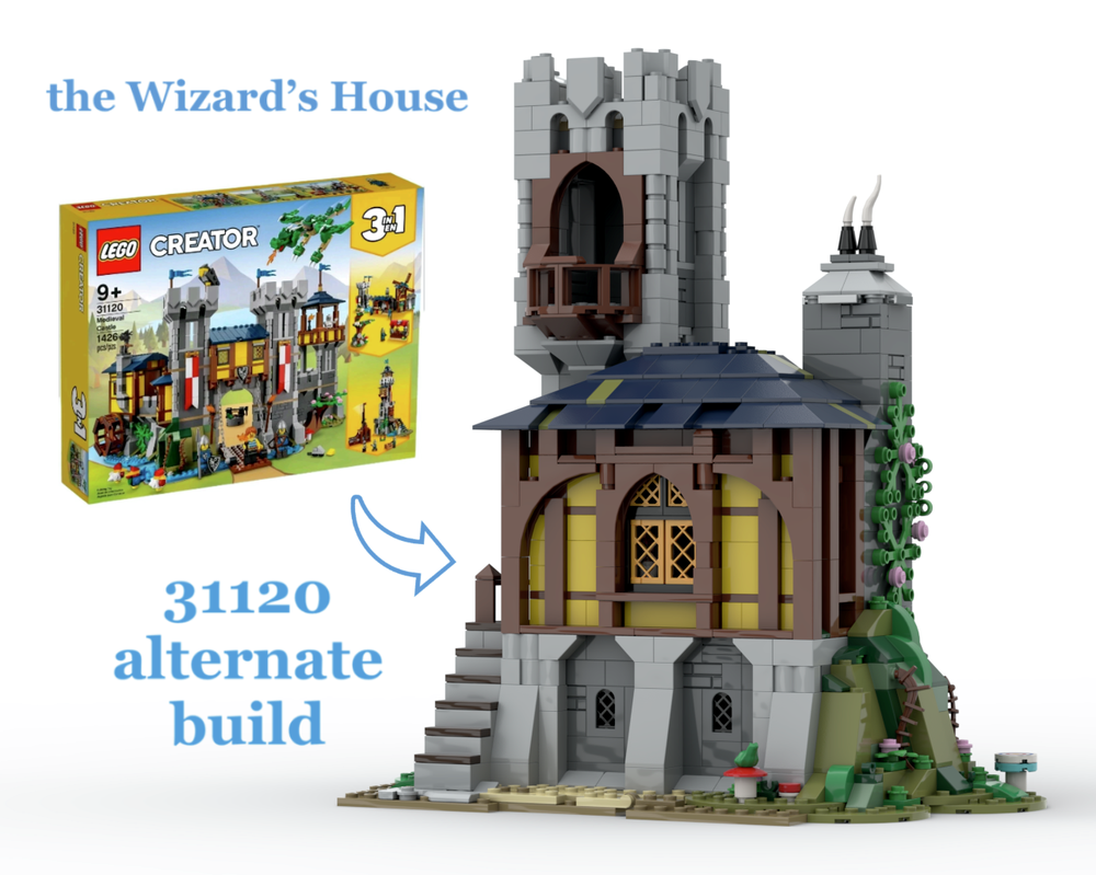 Lego 31120 The Wizard's House (alternate build)