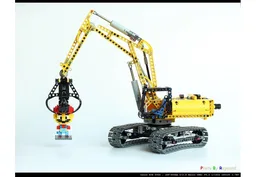 MindStorm powered 42006 track chasis